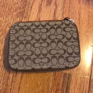 Coach pill box pouch